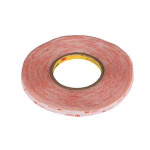 Adhésif double face largeur 15mm, longueur 33m