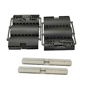 Dispositif fixation rapide rouleau-lamelle 2 pièces