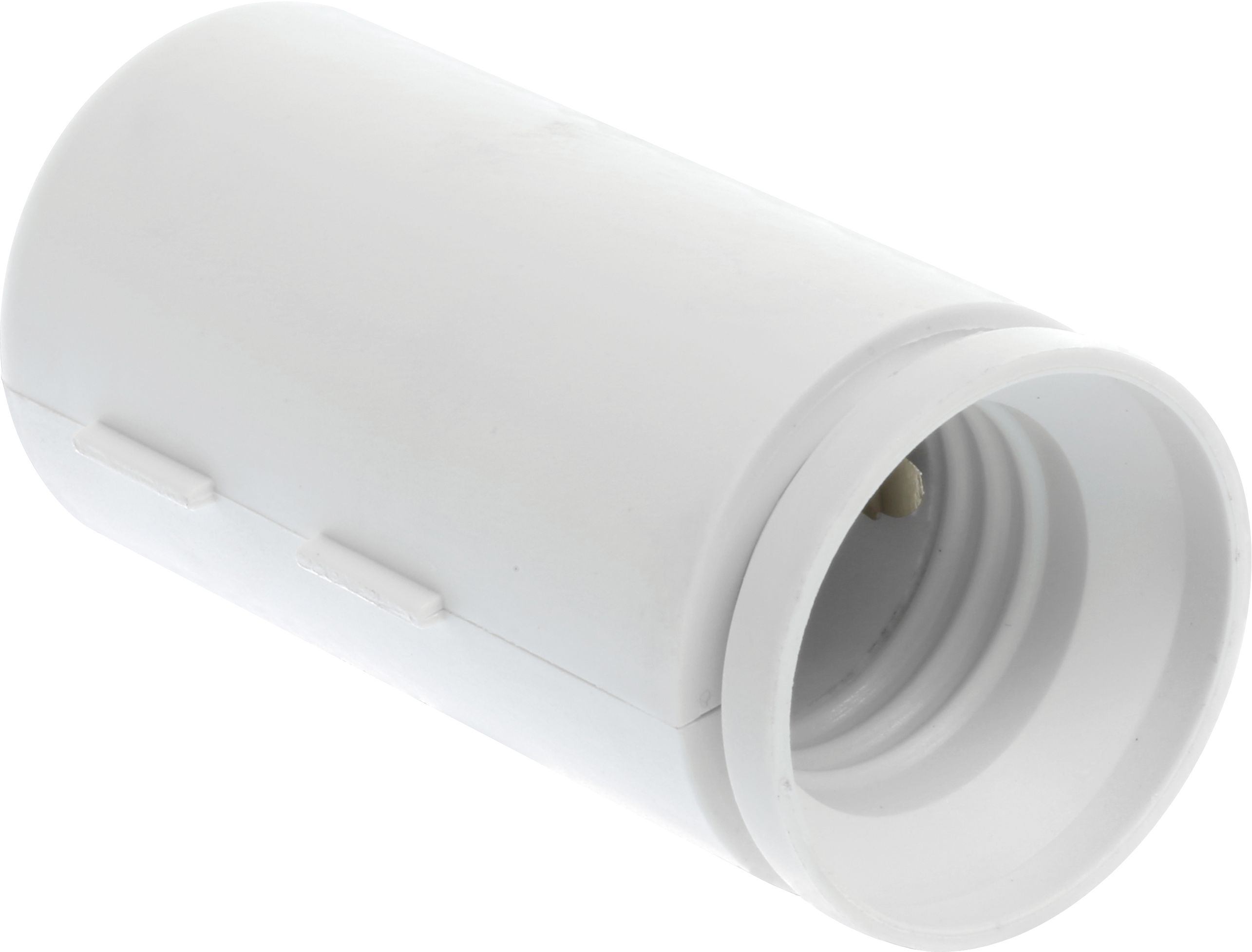 Eurohm 62153 - douille de chantier, e27, blanche