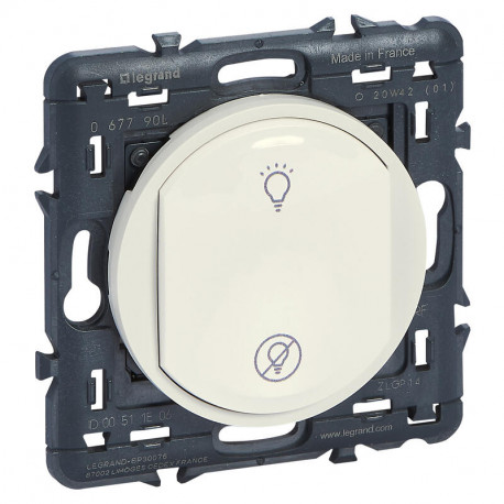 Commande générale on off self-e celiane with netatmo legrand - sans fils sans pile - pour hôtel - bl