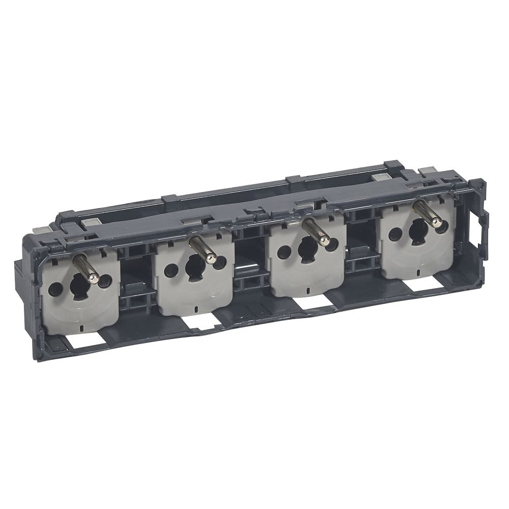 Céliane, une prise de courant à combiner avec des plaques pour jouer sur les couleurs et les matière