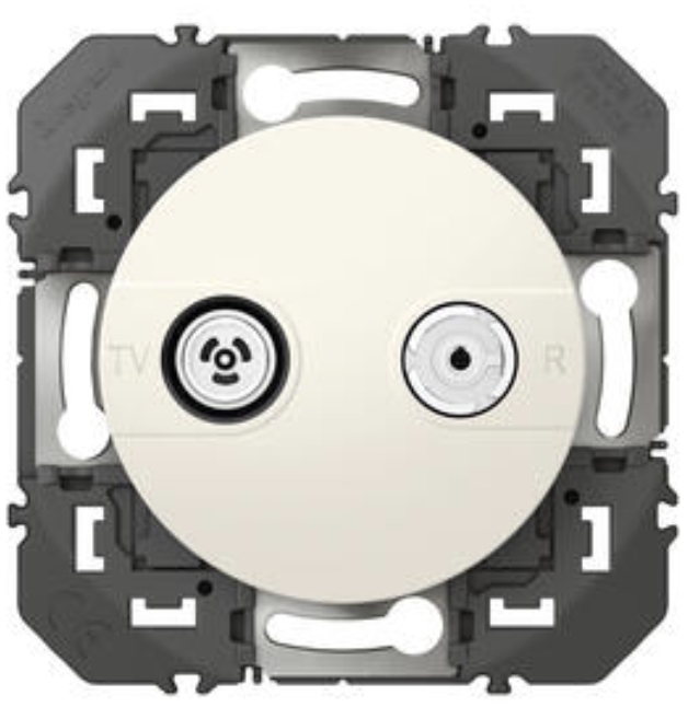 Prise tv-r, dooxie, blanc 600354 legrand