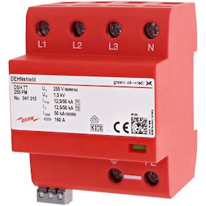 Parafoudre combiné compact type 1+2dehnshield dsh tt 255 fm