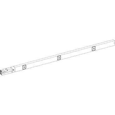 Gaã®ne canalis ã©clairage 25a 4p 3ml 5dã©riv. (Laquã©e blanc)
