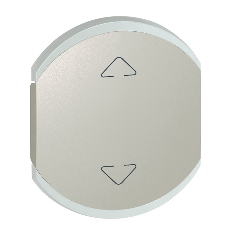 Legrand - enjoliveur double céliane pour volets roulants - titane