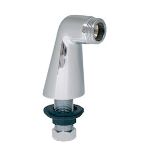 Colonnette de luxe mâle 1/2 / mâle 3/4 - hauteur 71mm