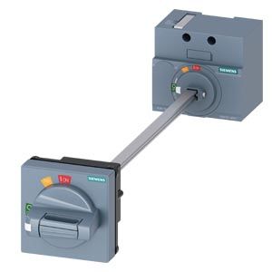 Commande rotative débrayable de porte standard cei ip65 avec verrouillage de porte accessoires pour