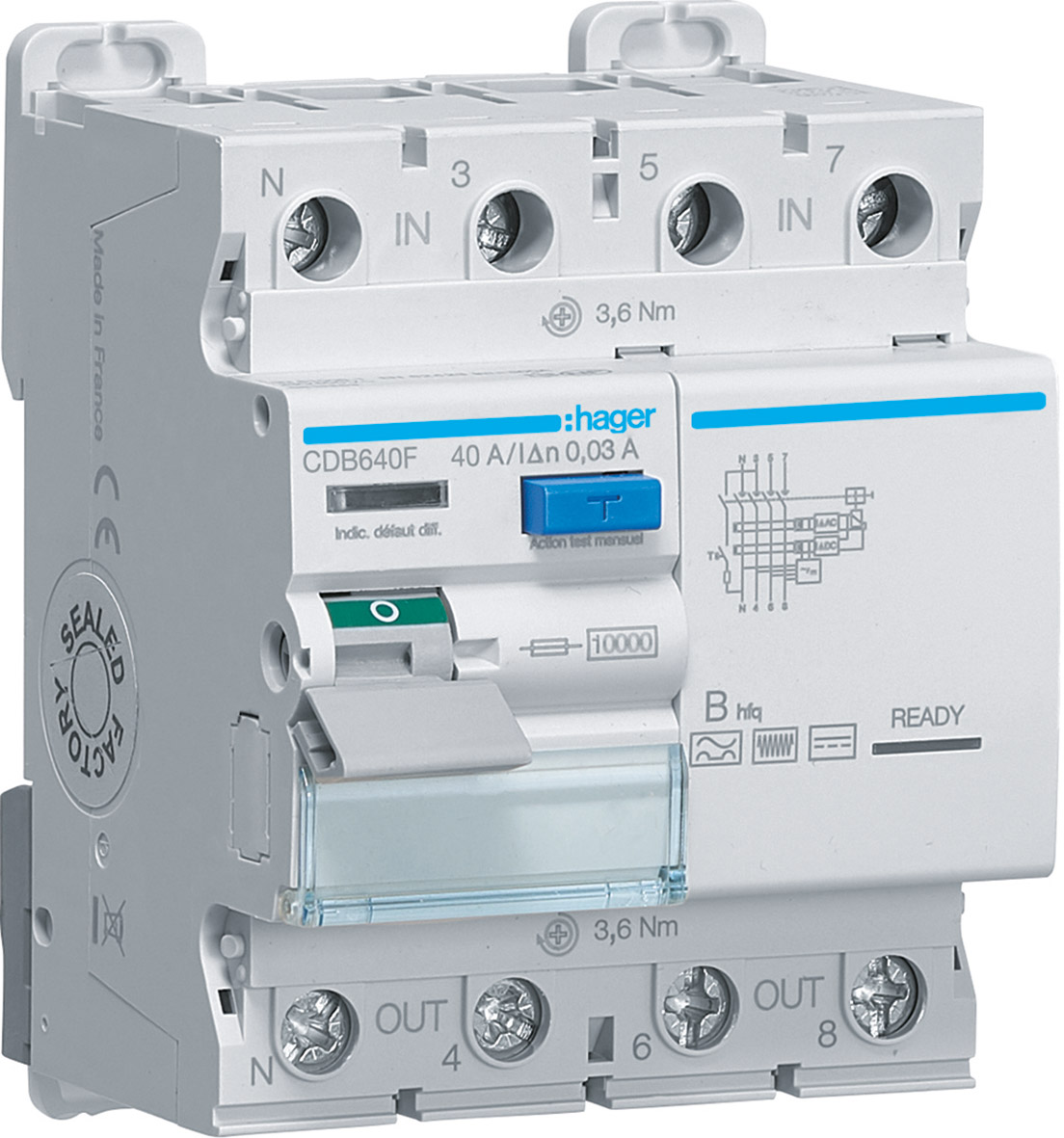 Id 3p+n 40a 30ma b hfq 4m