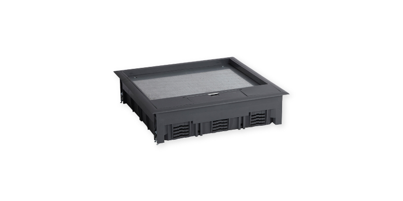 Boîte de sol tercia pour 24 modules, dimensions 22,5 x 45 cm