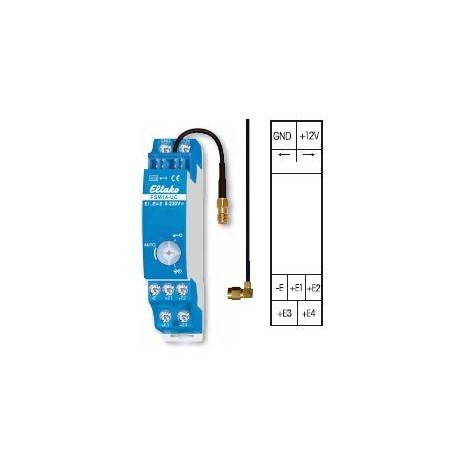 Module émetteur radio quadruple - 230v - en ocean