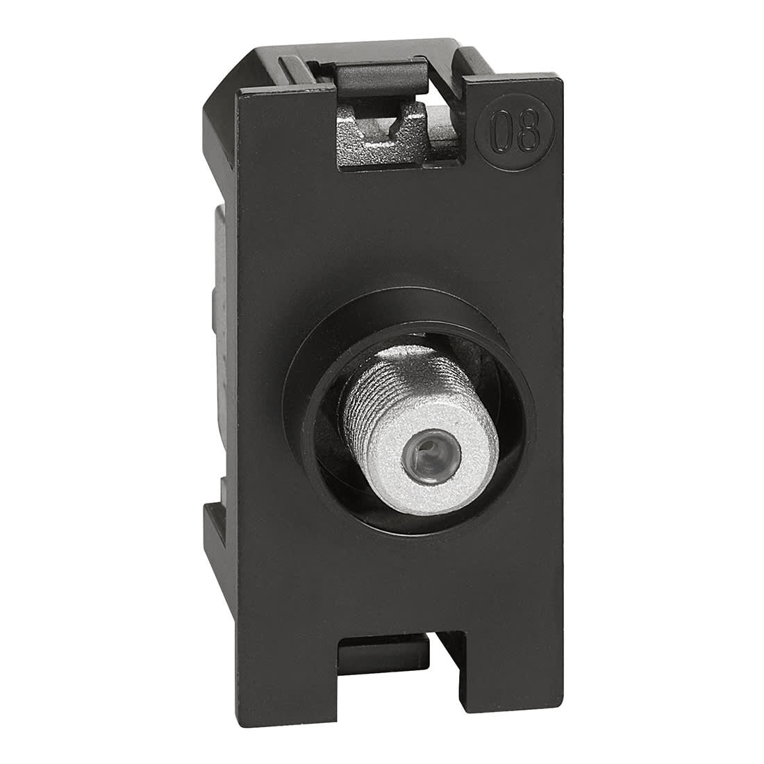 Living now, prise tv coaxiale de type f permettant de bénéficier d’une qualité ultra haute définitio