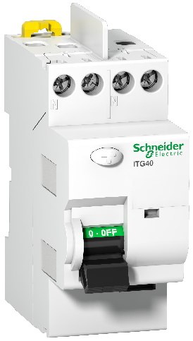 Prodis itg40 - interrupteur différentiel - 2p - 40a - classe ac - 30ma