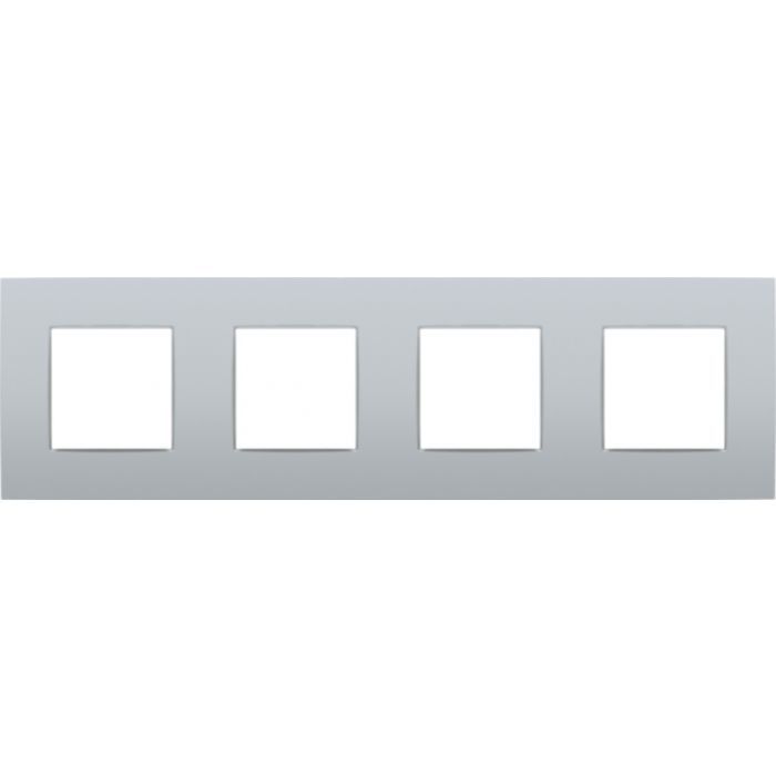 Quadruple plaque de recouvrement de 71 mm dentraxe intense sterling