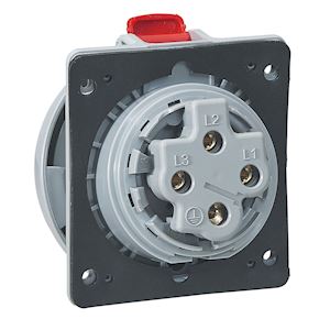 Socle tabl. 400V - 32a - 3p+t ip 67 - p17 tempra pro