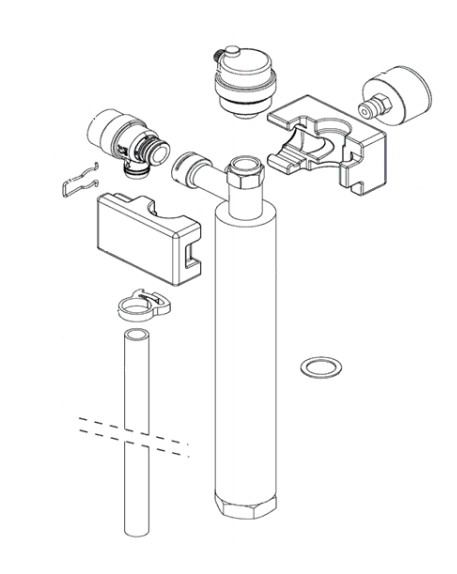 Kit sécurité purgeur soupape manomètre chappee
