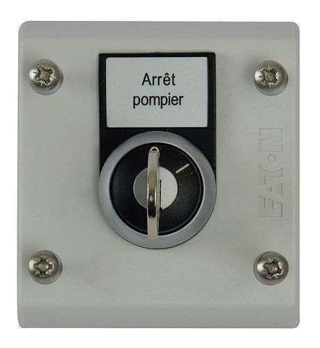 Cpc - commutateur coupure pompier - desenfumage - coffrets de relayage