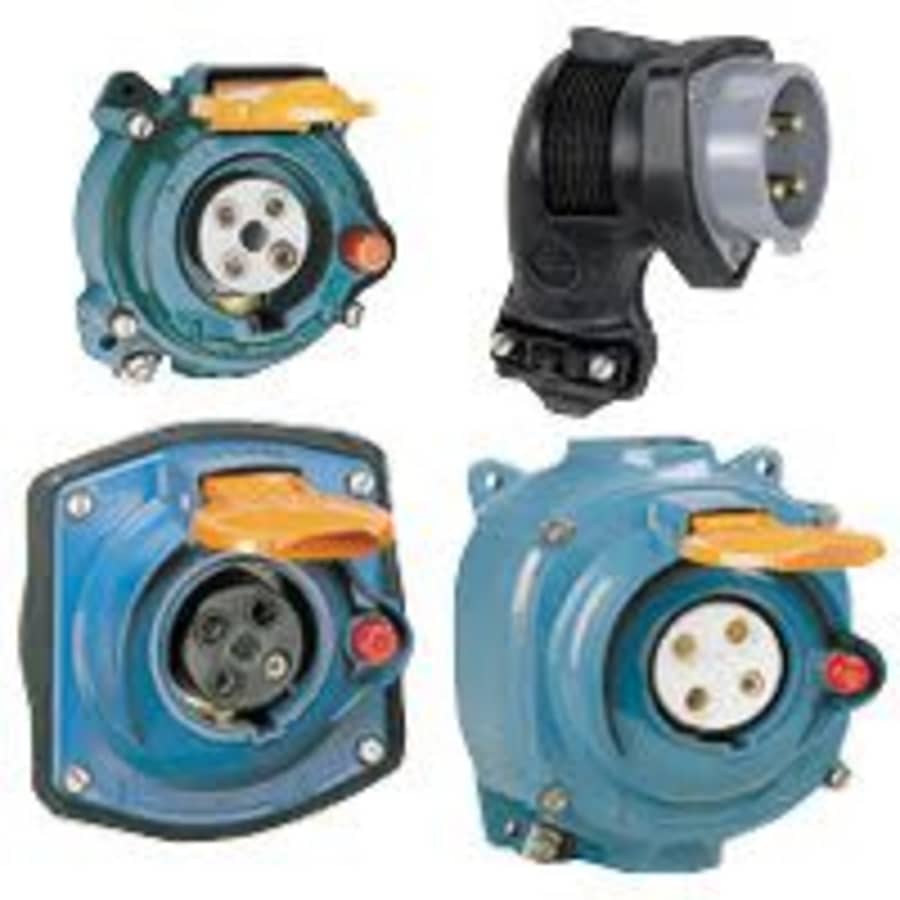 Fiche bt caoutchouc droite martin lunel 3p+n+tc ip44 63a 380v~ à 415v~