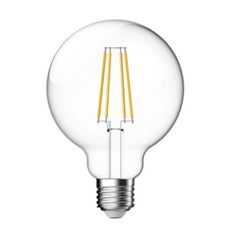Ampoule bulbe à fil led tungsram - e27 - g95 - 8.5W