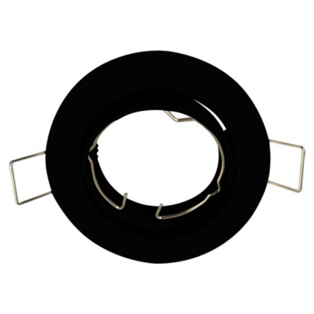Collerette de spot rng201 arlux - orientable - ø83mm - noir