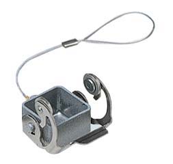 Couvercle alu avec levier inox pour inserts mâles gabarit 21.21