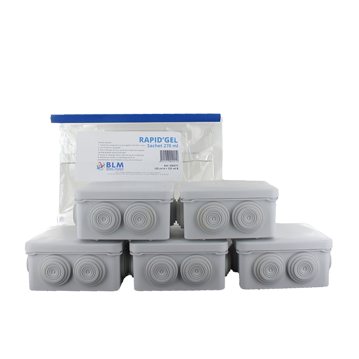 Kit 5 btes 515309 + rapidgel 270 ml