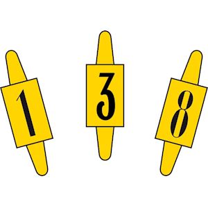 Vignette format 13 x 20mm intervalle lot 10