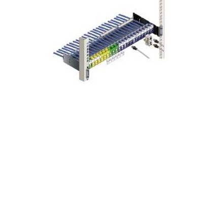 Infraplus-mp - panneau 24 ports ftp vide.face avant fixe