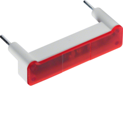 Lampe de signalisation, forme i, 12-28v rouge - wuz697 hager