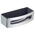 Panier de douche élégance keuco - métal - chromé et anthracite