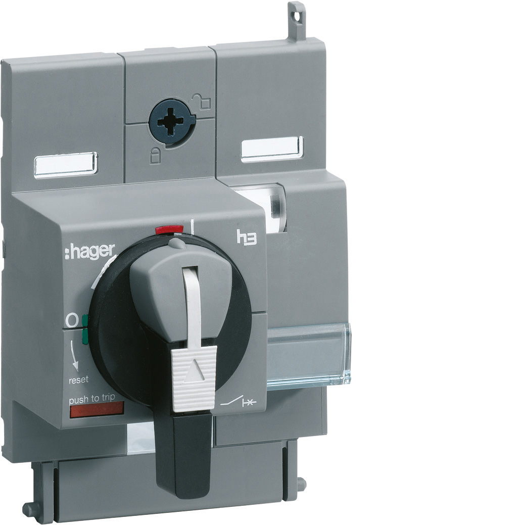 Commande rotative directe x160 hxa030h hager