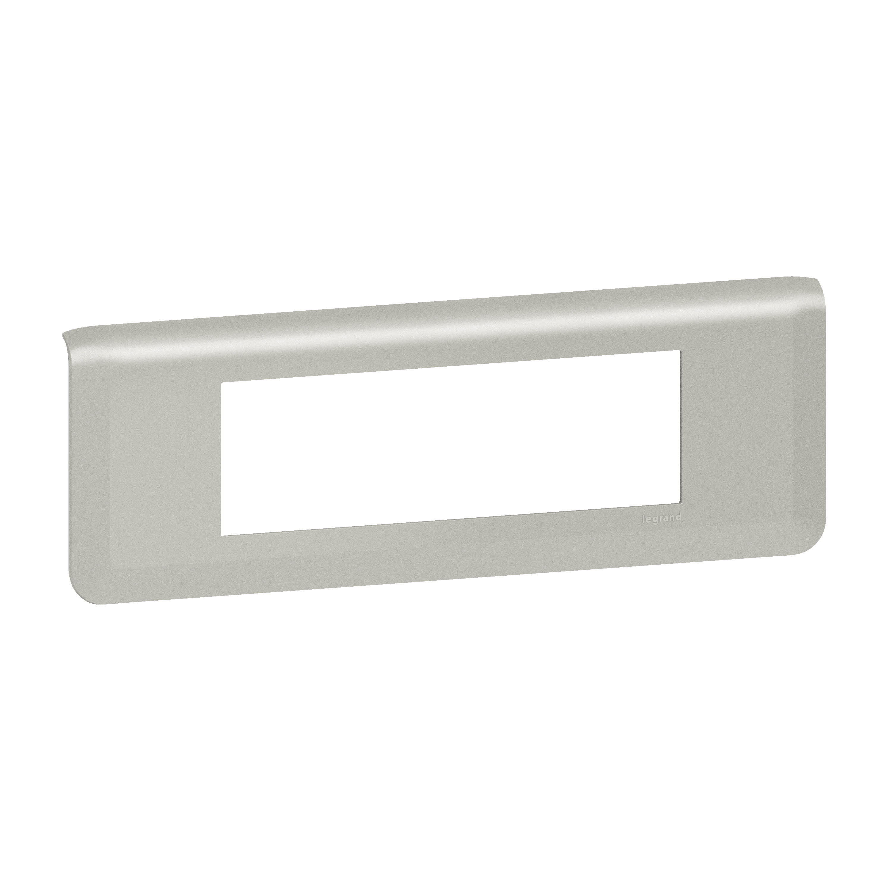 Mosaic plaque 6 mod alu horizontal