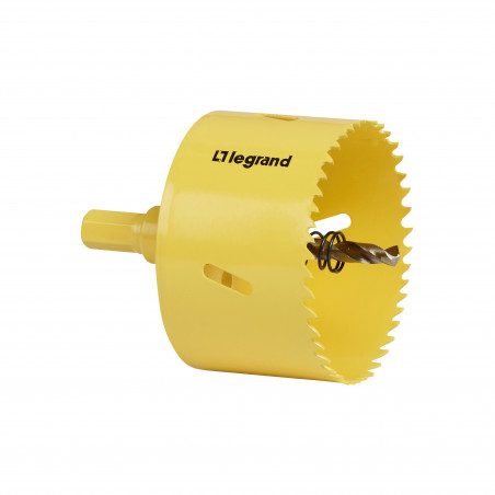 Scie cloche diamètre 80mm (79mm) avec forêt de centrage et ressort - 088508