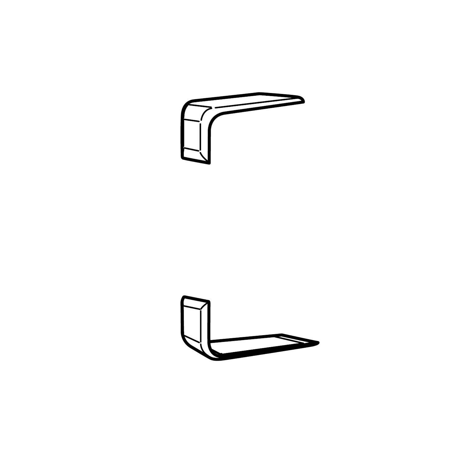 Cache jonction de socle cl jo13055 blc/asa