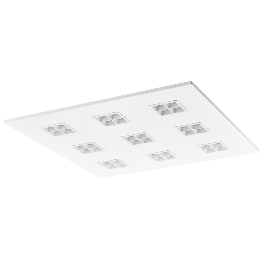 Dalle pure confort12-600x600-22w-ip20-ugr12-4000k-blanc