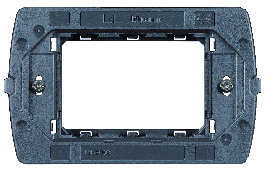 Support 3 modules pour plaques air ln4703c bticino