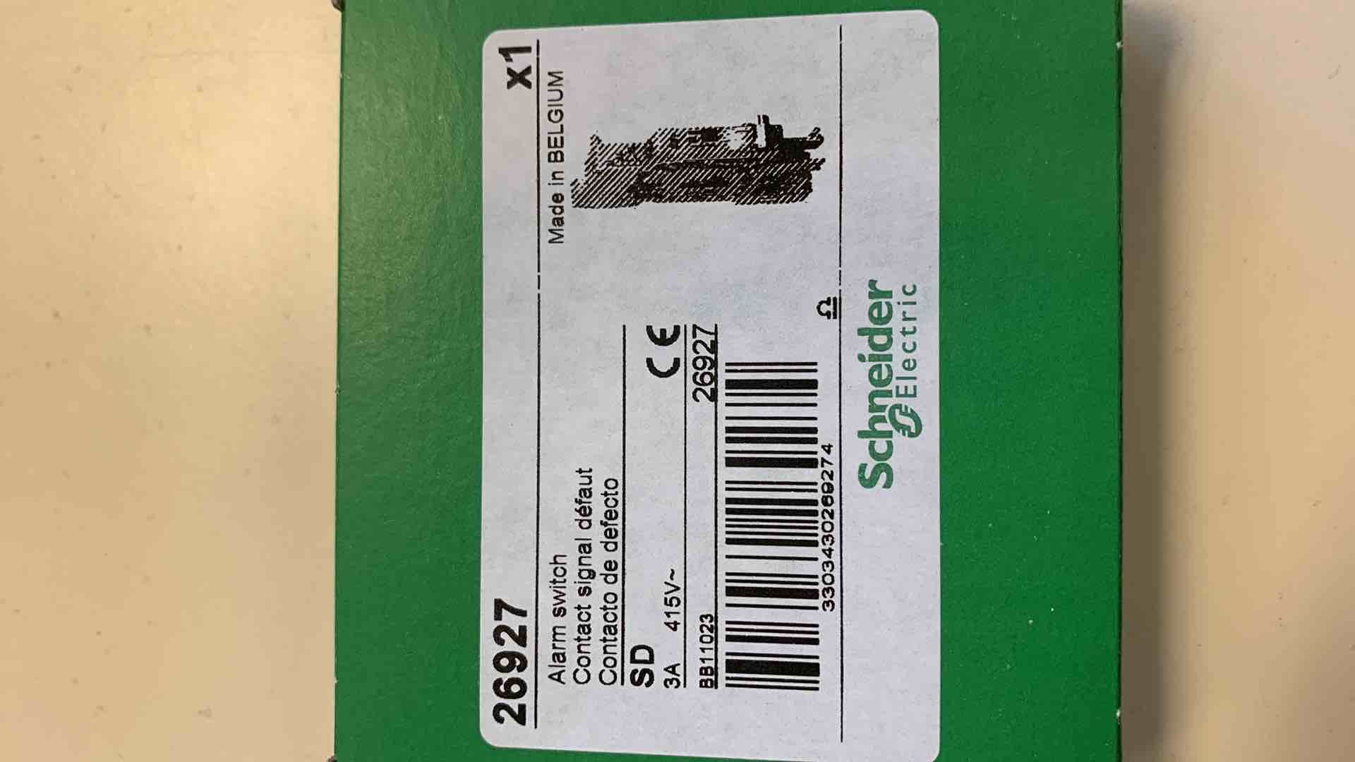 Contact auxiliaire schneider electric 26927