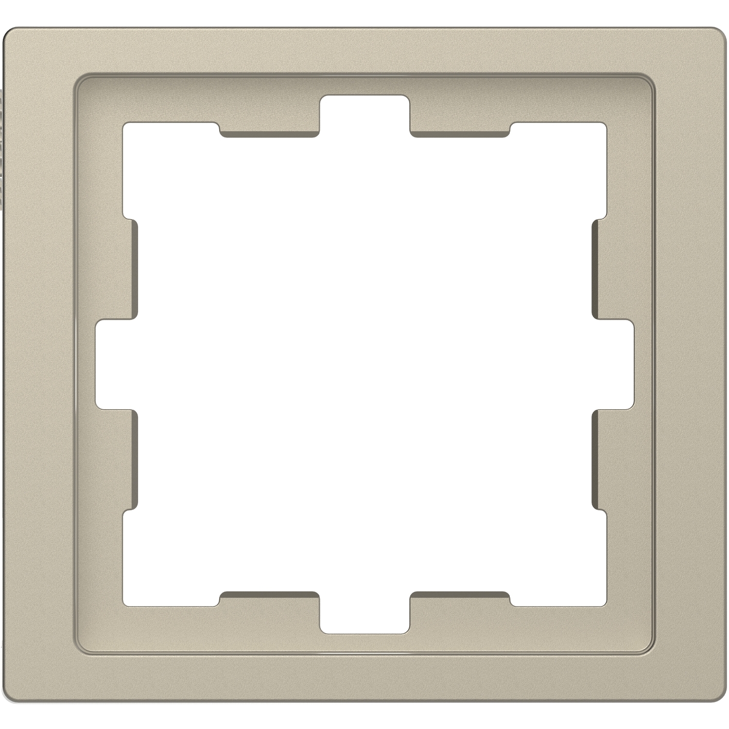 Knx - cadre de finition pour écran multitouch pro - sable sahara