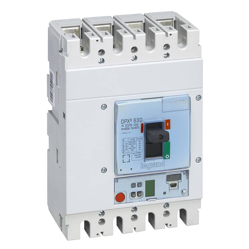 Dpx³630 électr s1 4p 400a 36ka 400v