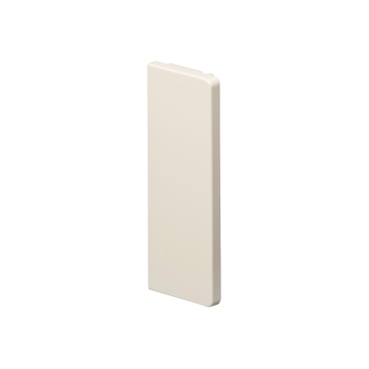 Optiline 45 et 70 - goulotte pvc blanc 185 x 55 - embouts