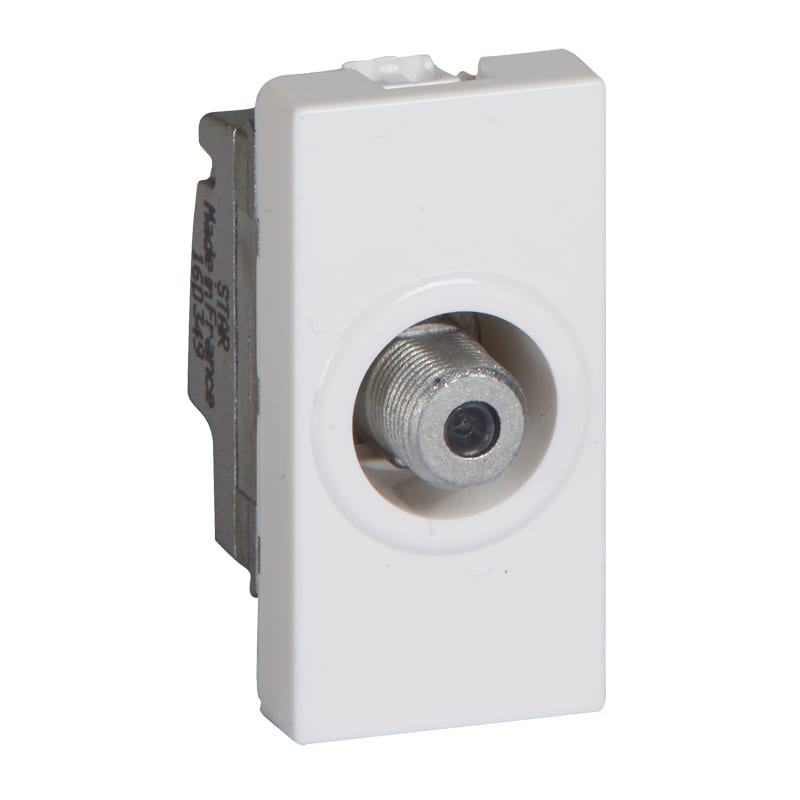 Mosaic, prise télévision simple, répondant aux tendances actuelles des bâtiments à compléter d'une p