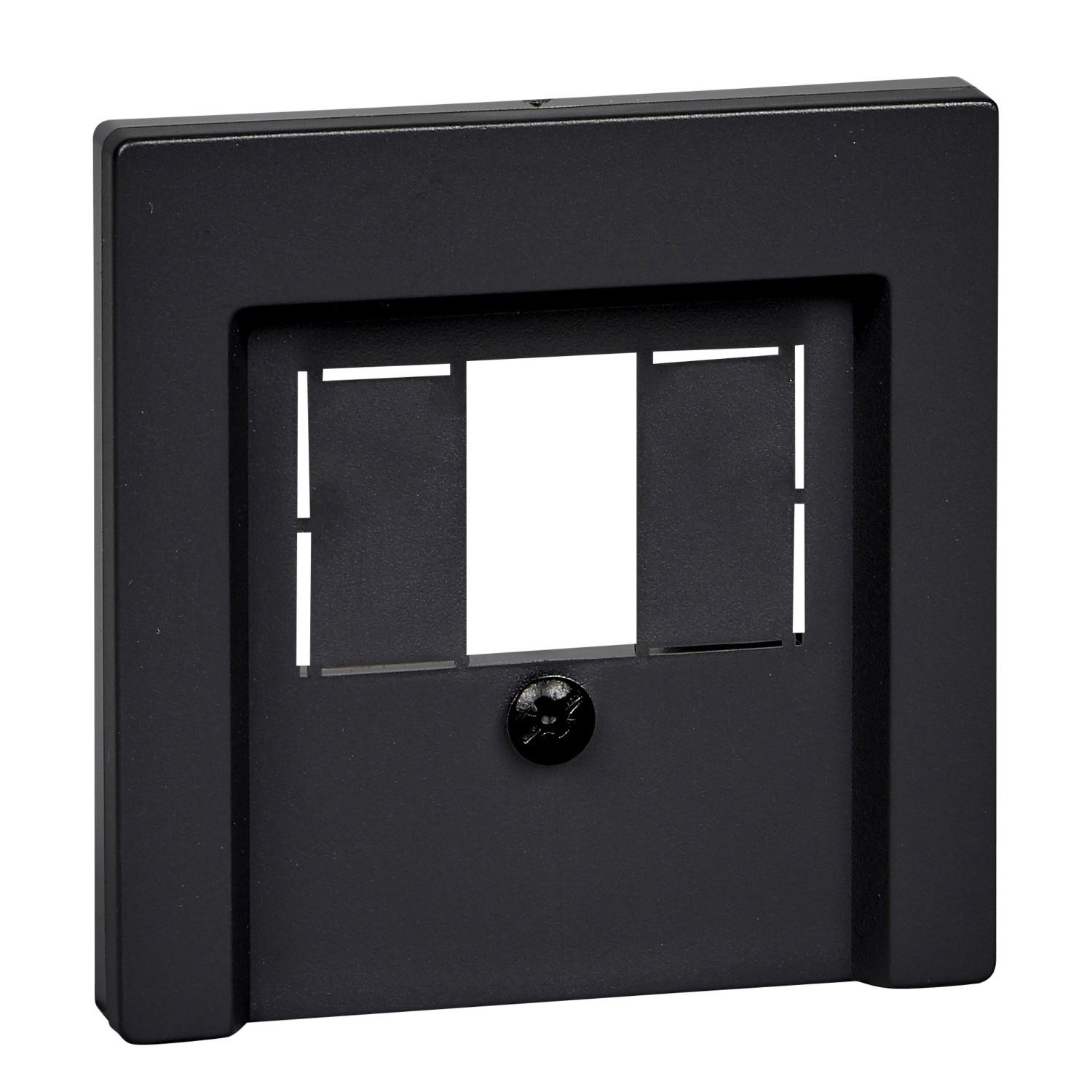 Enjoliveur m-plan de prise hp ouverture rectangulaire. Anthracite mtn297914 schneider electric