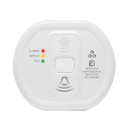 Détecteur de monoxyde de carbone à pile lithium