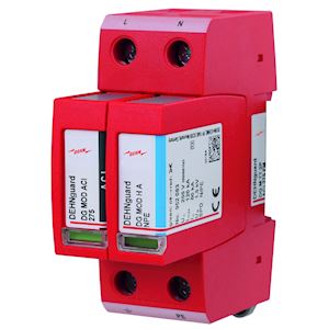 Dehnguard parafoudre modulaire pour régimes tt et tn avec protection associée in