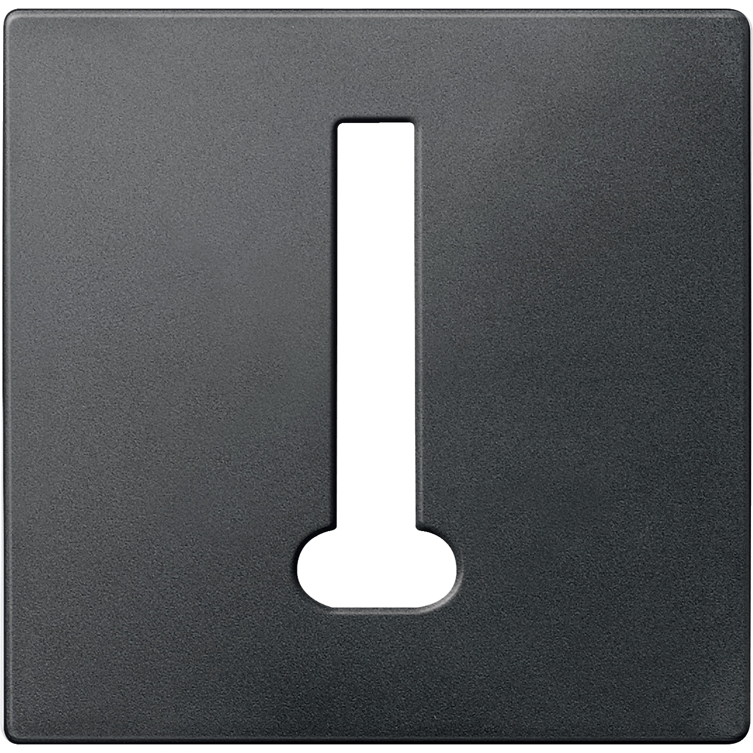 Enjoliveur m-plan pour prise téléphone, 8 pôles, anthracite