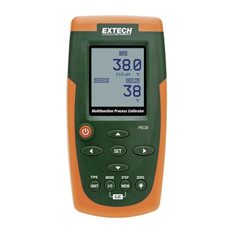 Calibrateur et compteur de processus multifonction extech prc30