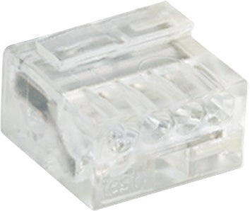 Wag243144 wago borne micro pour boîte de dérivation 4c / 0,4-0,5 mm / transparent