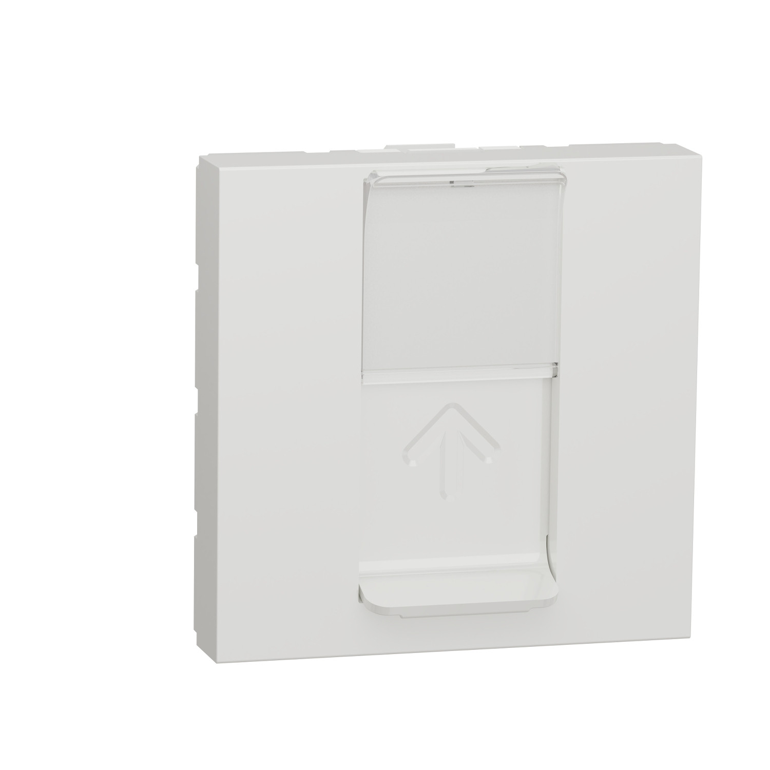 Unica - prise rj45 simple - cat 6 stp - 2 mod - blanc - méca seul.nu341718