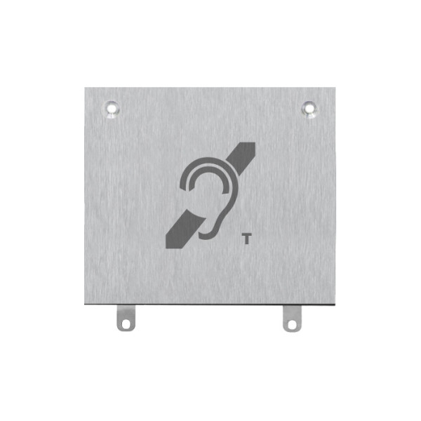 Façade switch boucle magnétique - 1 colonne - comelit ix9104