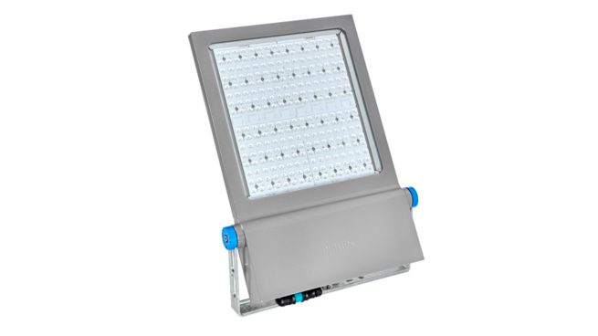 Philips lighting luminaire clearflood grand bvp651 led750-4s/740 s alu psu