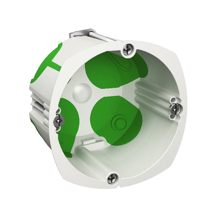 Multifix air lot de 300 boîtes 1 poste diam. 67 Mm, prof. 40 Mm